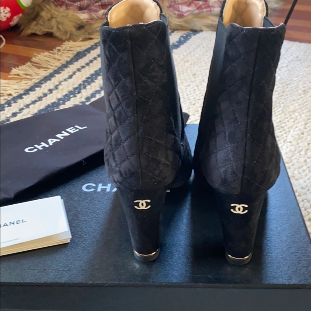 Chanel Black Booties - Picture 4 of 5